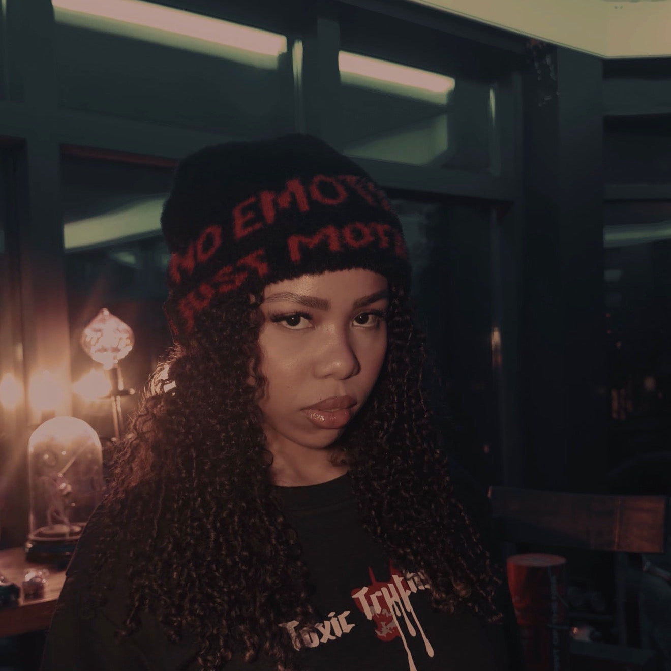 NO EMOTIONZ - Premium Mohair Beanie