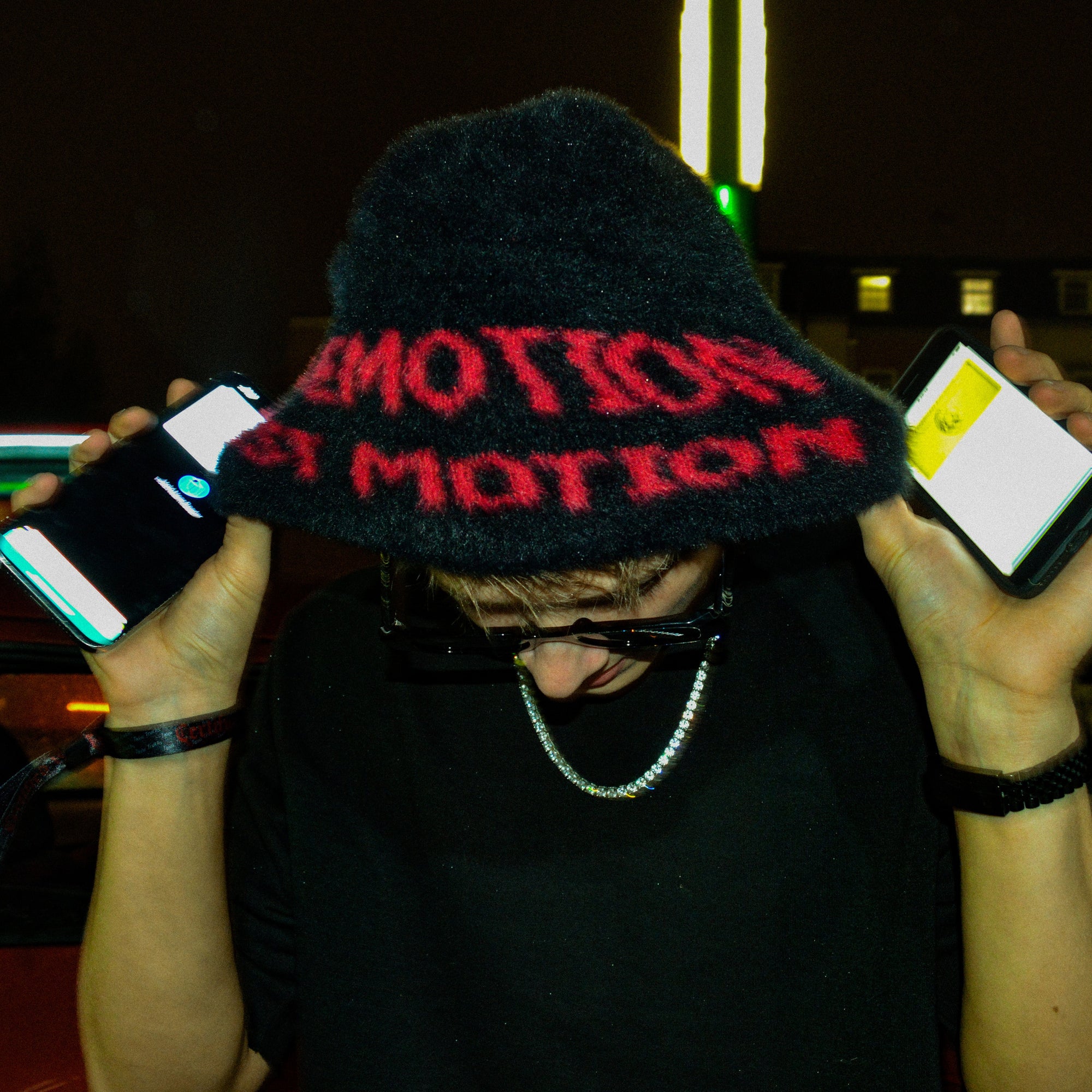 NO EMOTIONZ - Premium Mohair Beanie