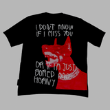 Miss Me? - Heavyweight French Terry Tee.